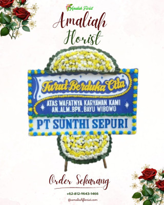 Papan Bunga Duka di Tutuk Tolu