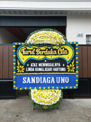 Papan Bunga Duka di Tutuk Tolu